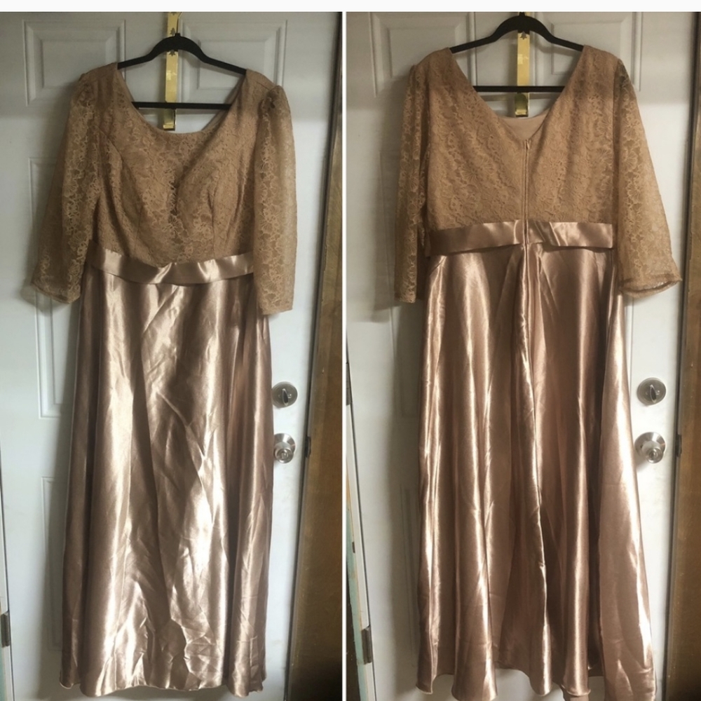 Shein plus size evening gown